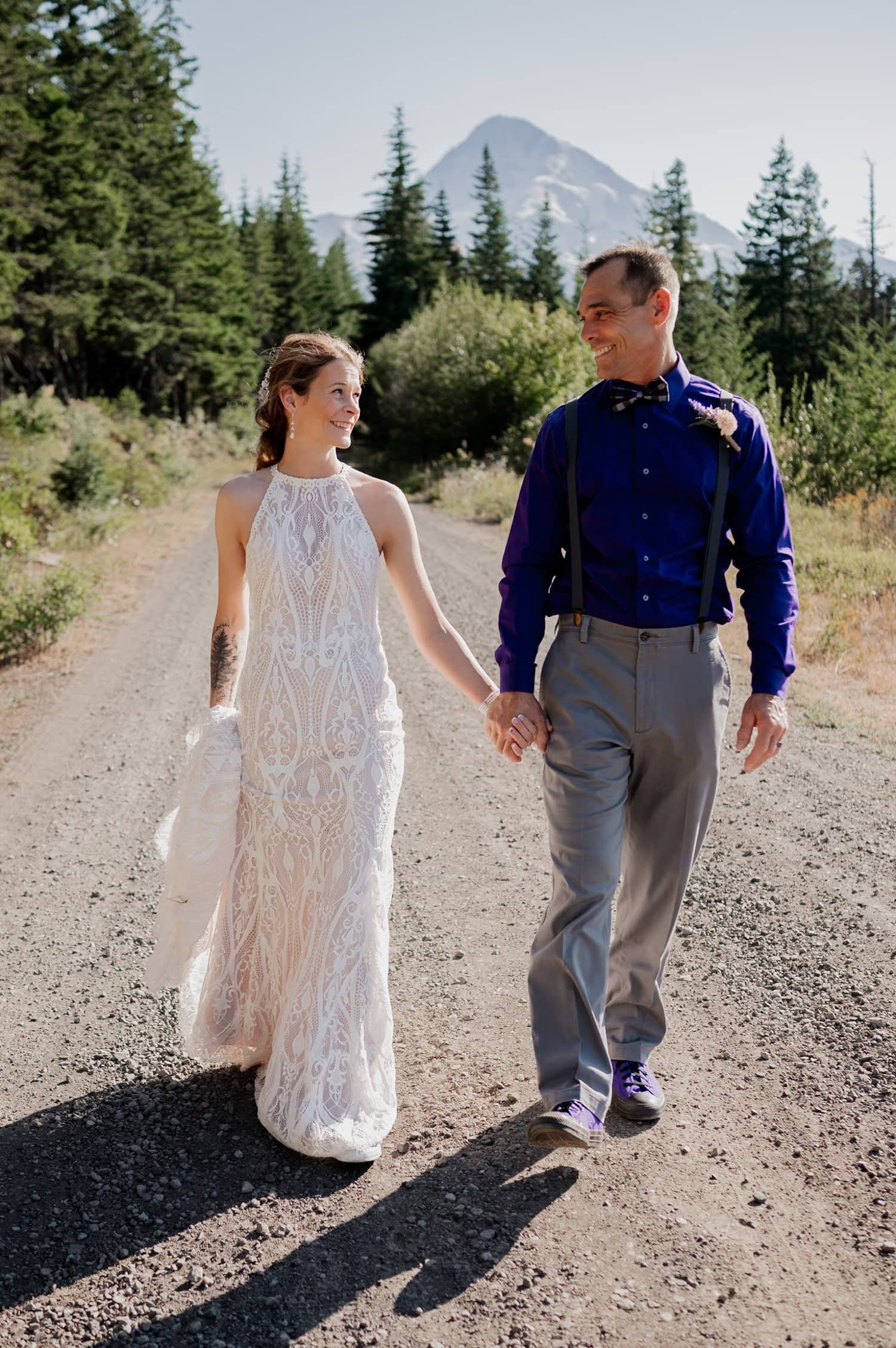 Summer Wedding At Coopers Spur Mountain Resort