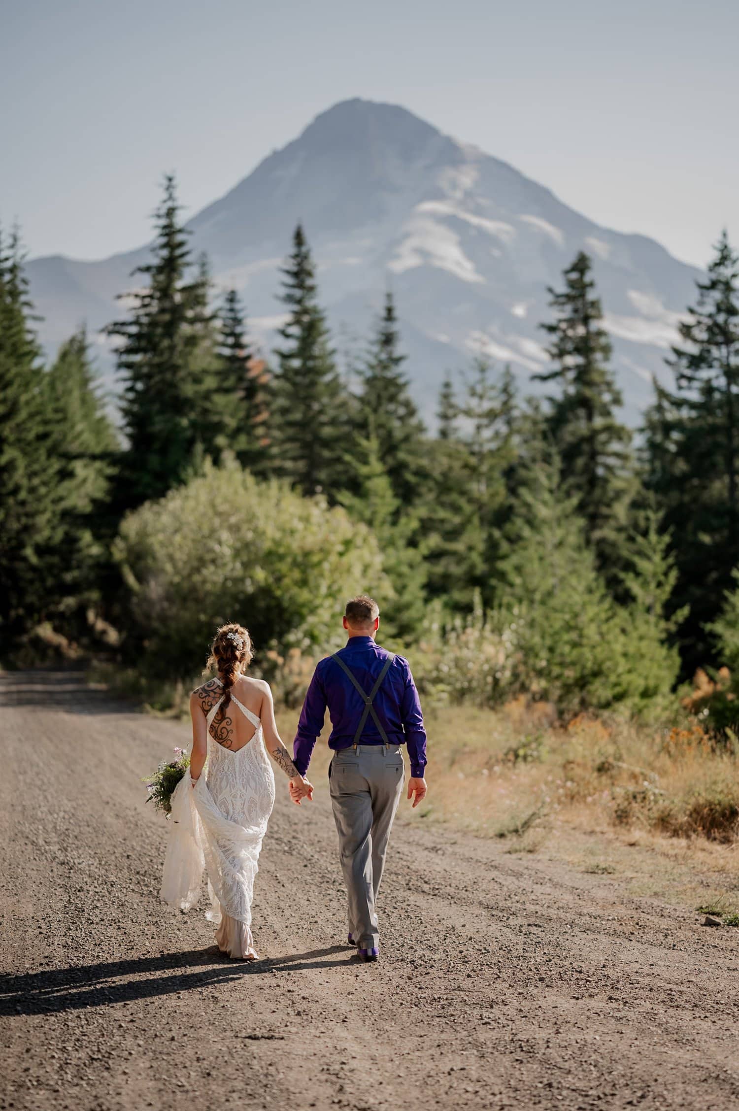 Summer Wedding At Coopers Spur Mountain Resort