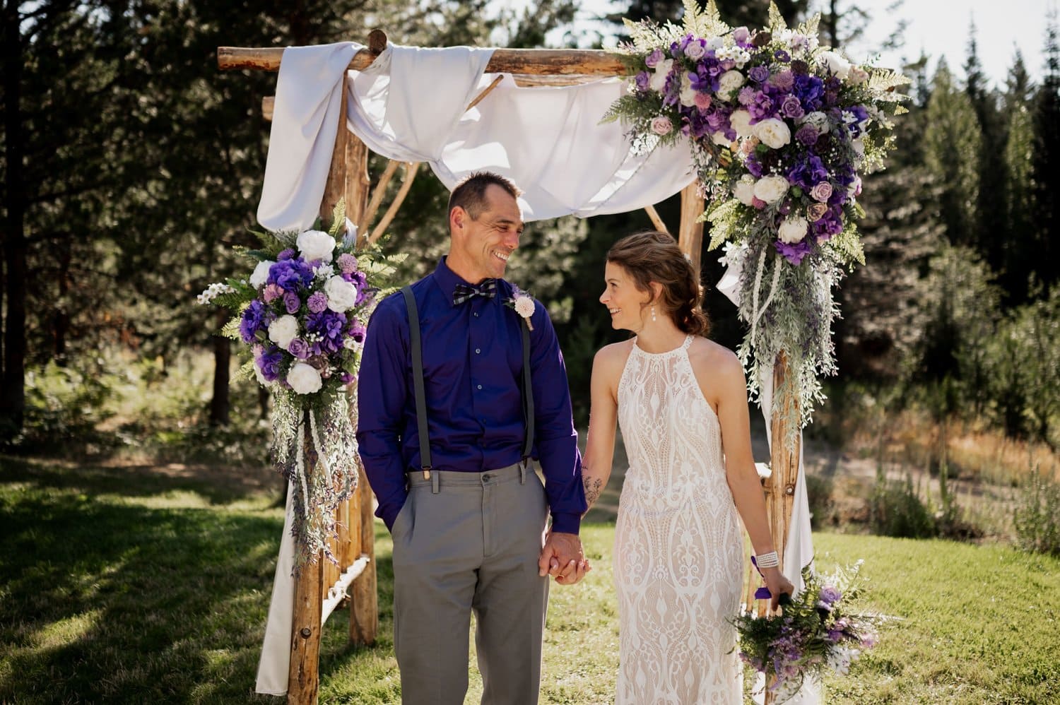 Summer Wedding At Coopers Spur Mountain Resort