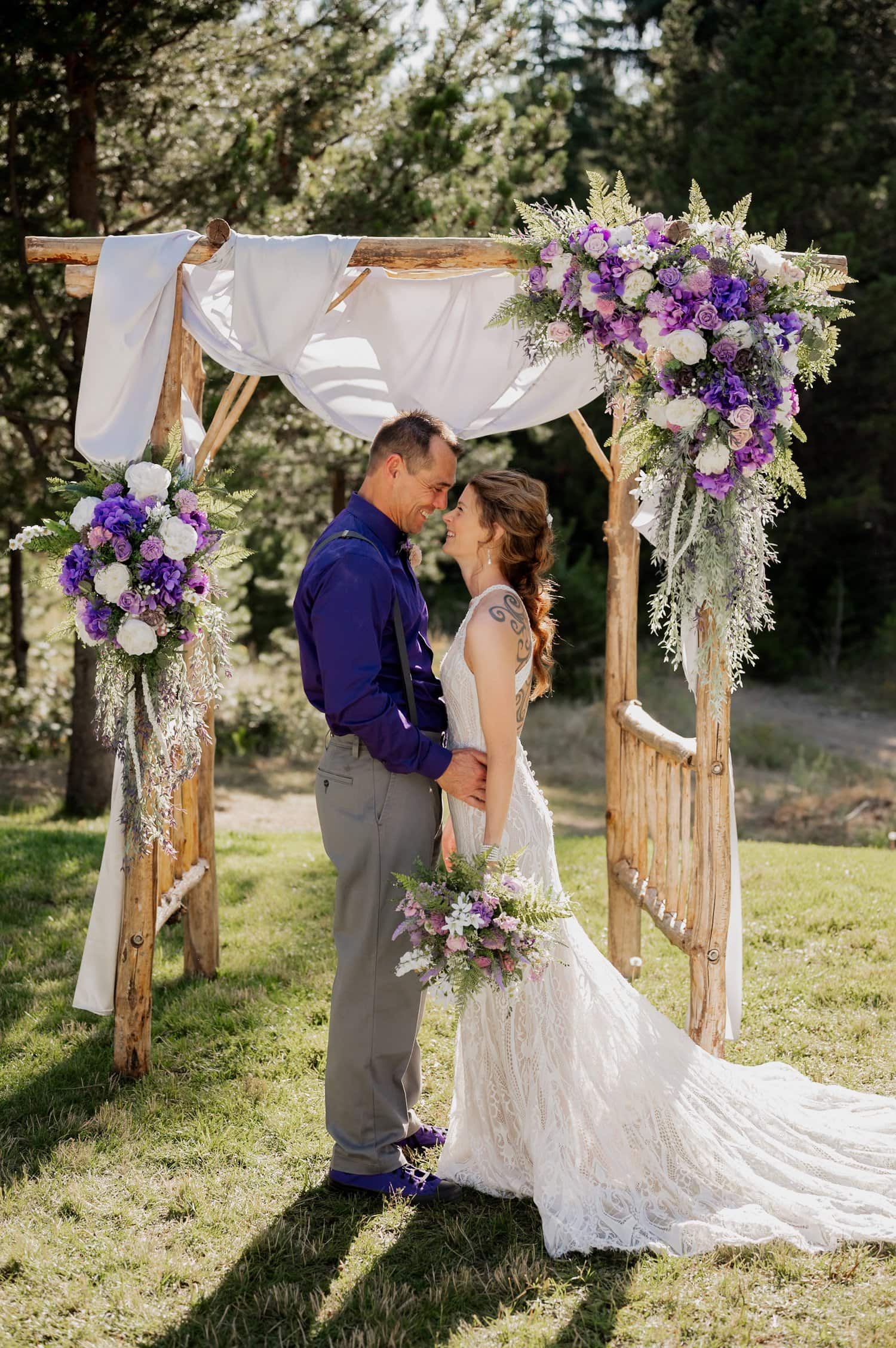 Summer Wedding At Coopers Spur Mountain Resort