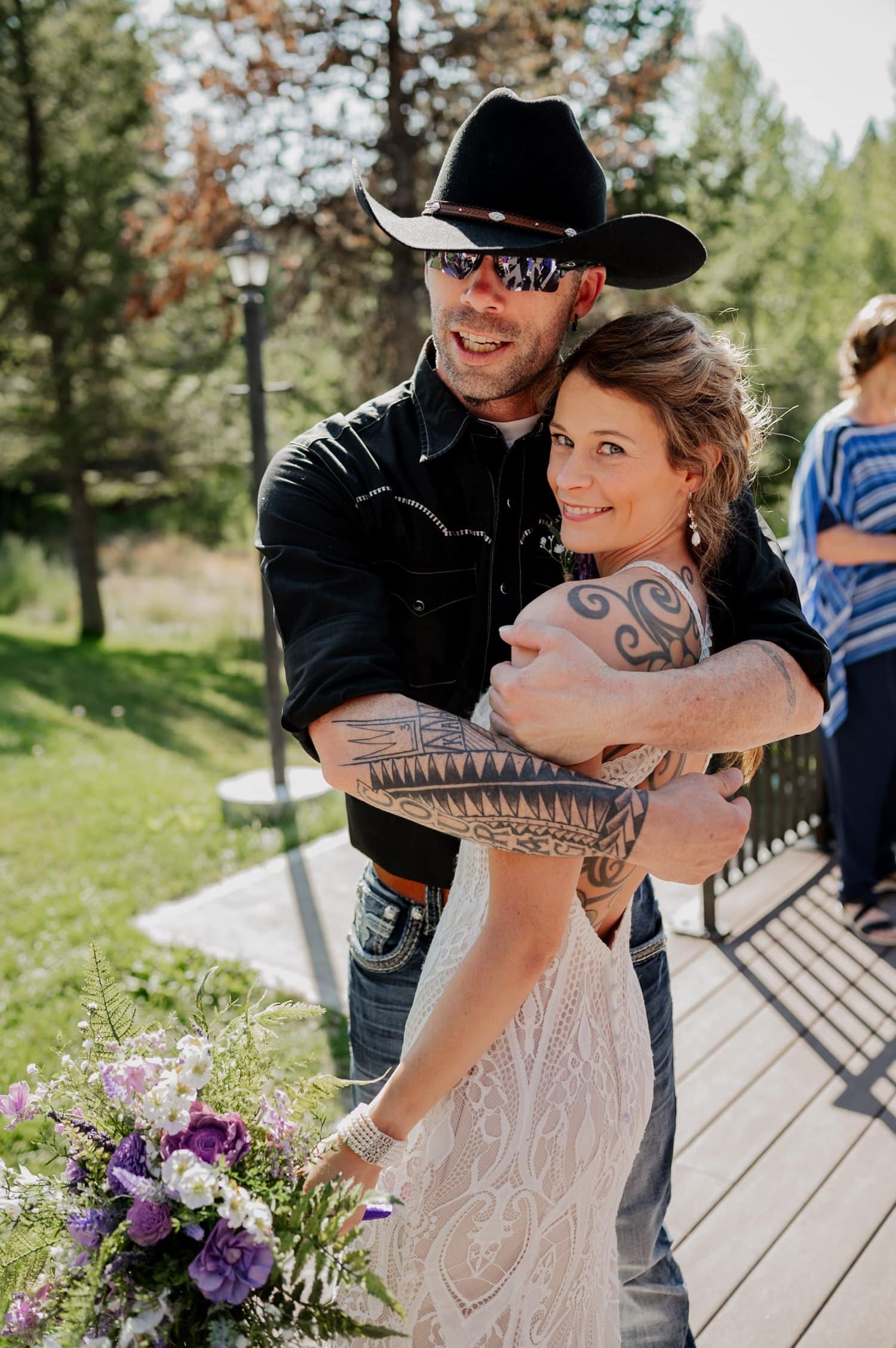 Summer Wedding At Coopers Spur Mountain Resort