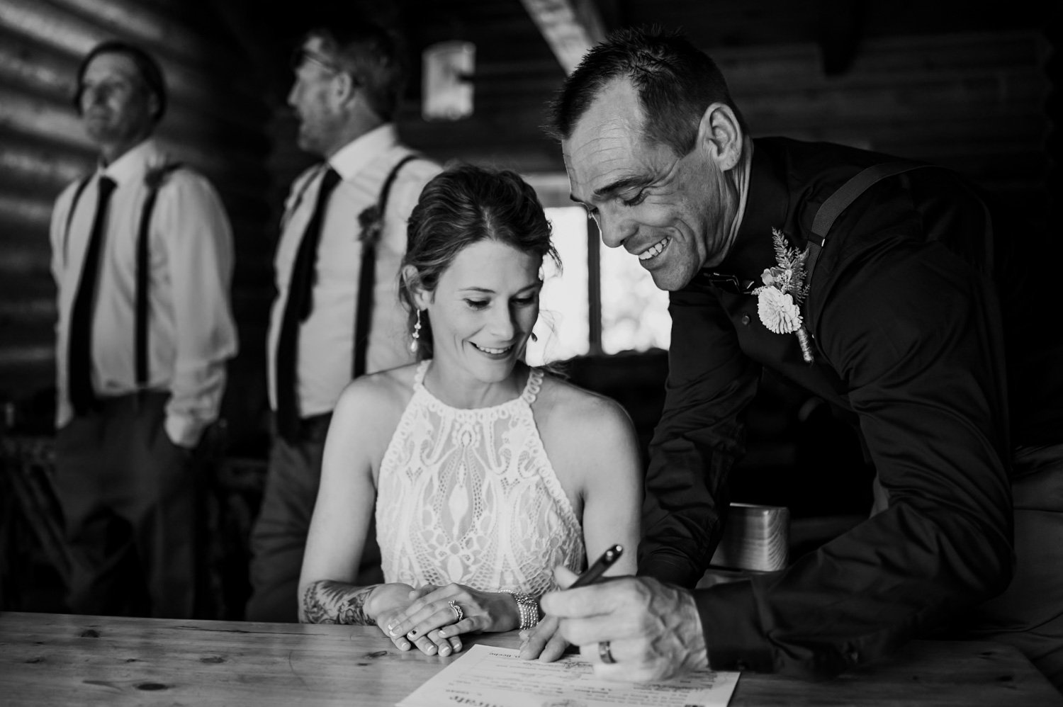 Summer Wedding At Coopers Spur Mountain Resort
