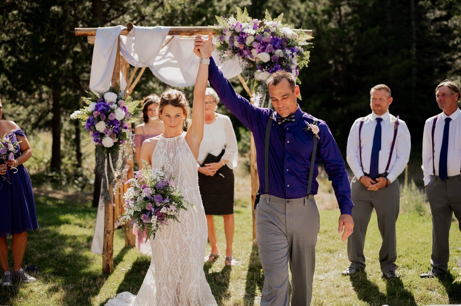 Summer Wedding At Coopers Spur Mountain Resort