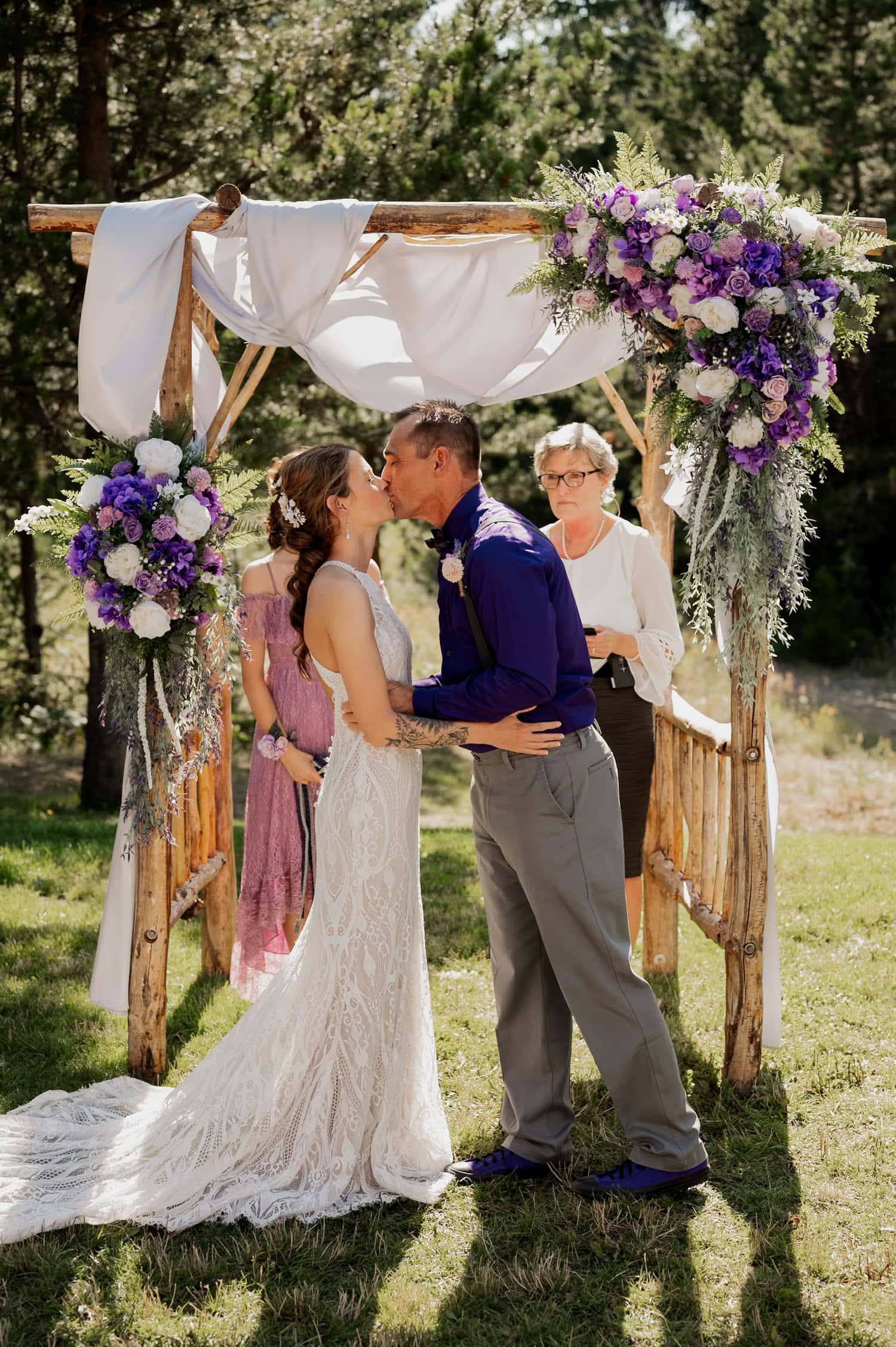 Summer Wedding At Coopers Spur Mountain Resort