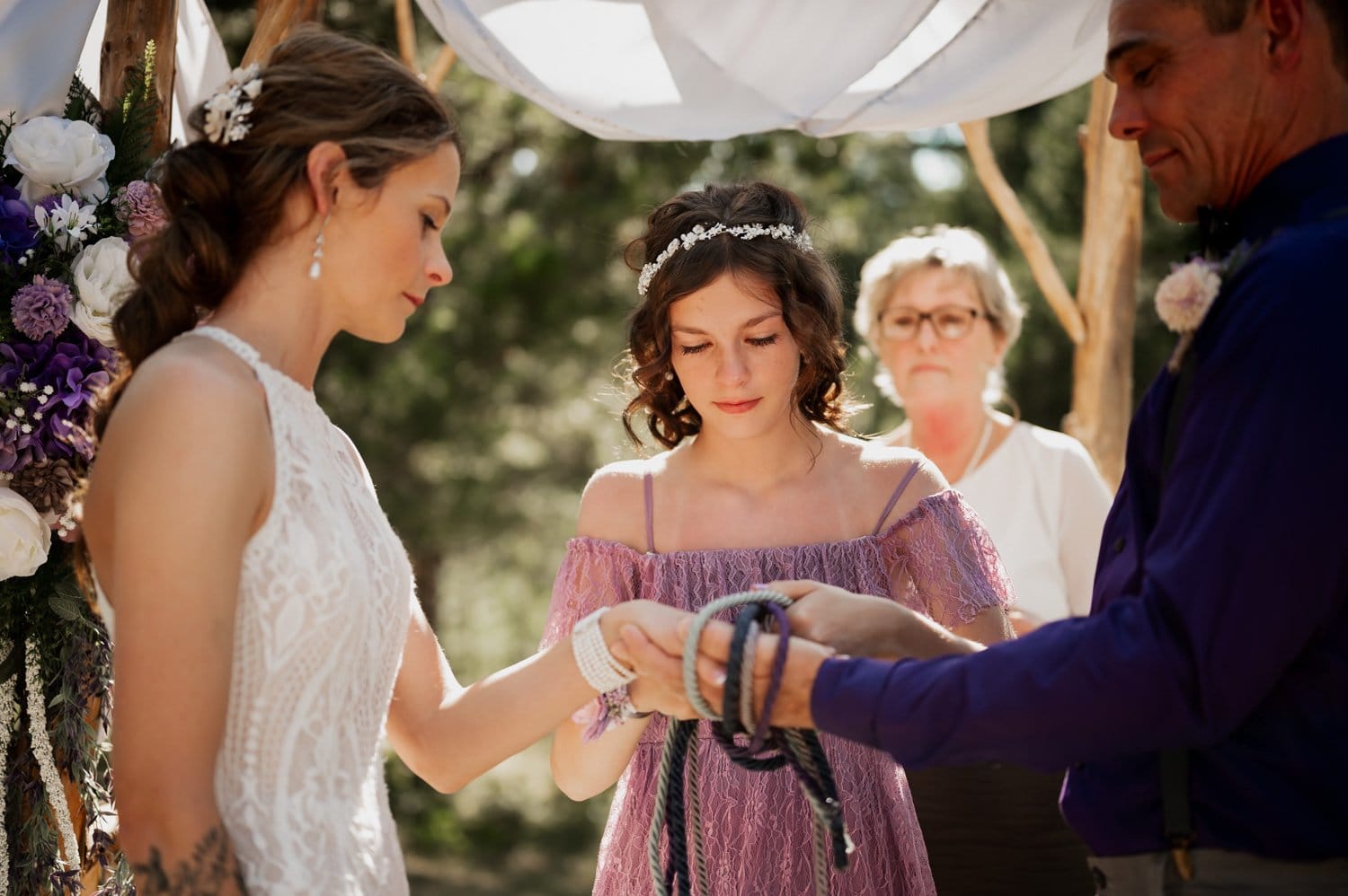 Summer Wedding At Coopers Spur Mountain Resort