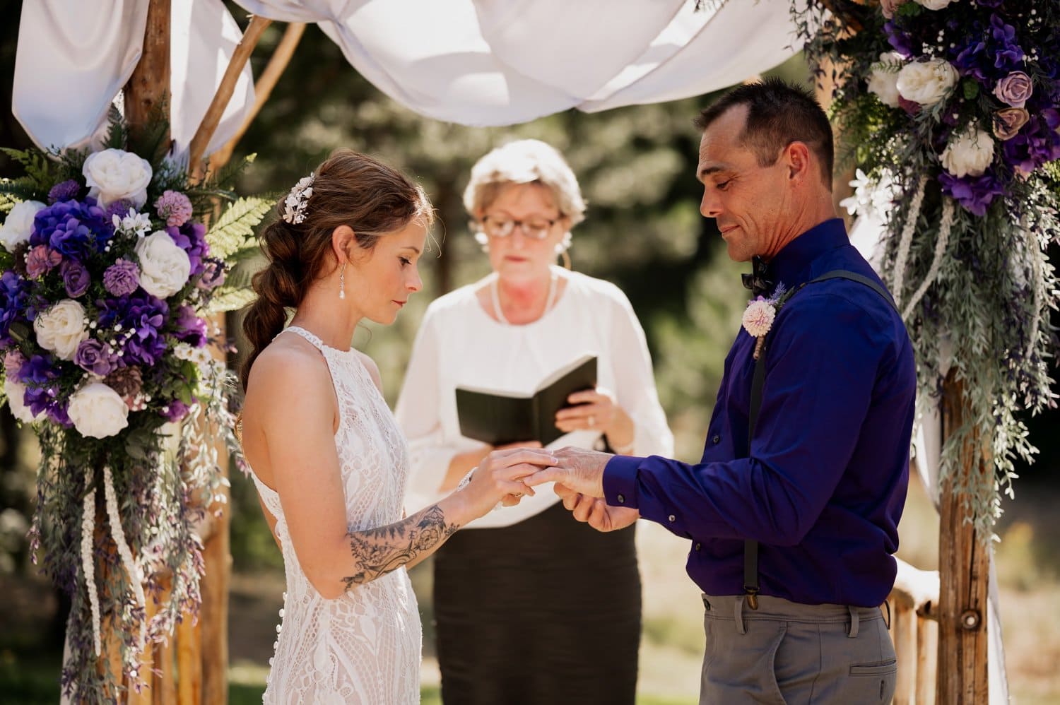 Summer Wedding At Coopers Spur Mountain Resort