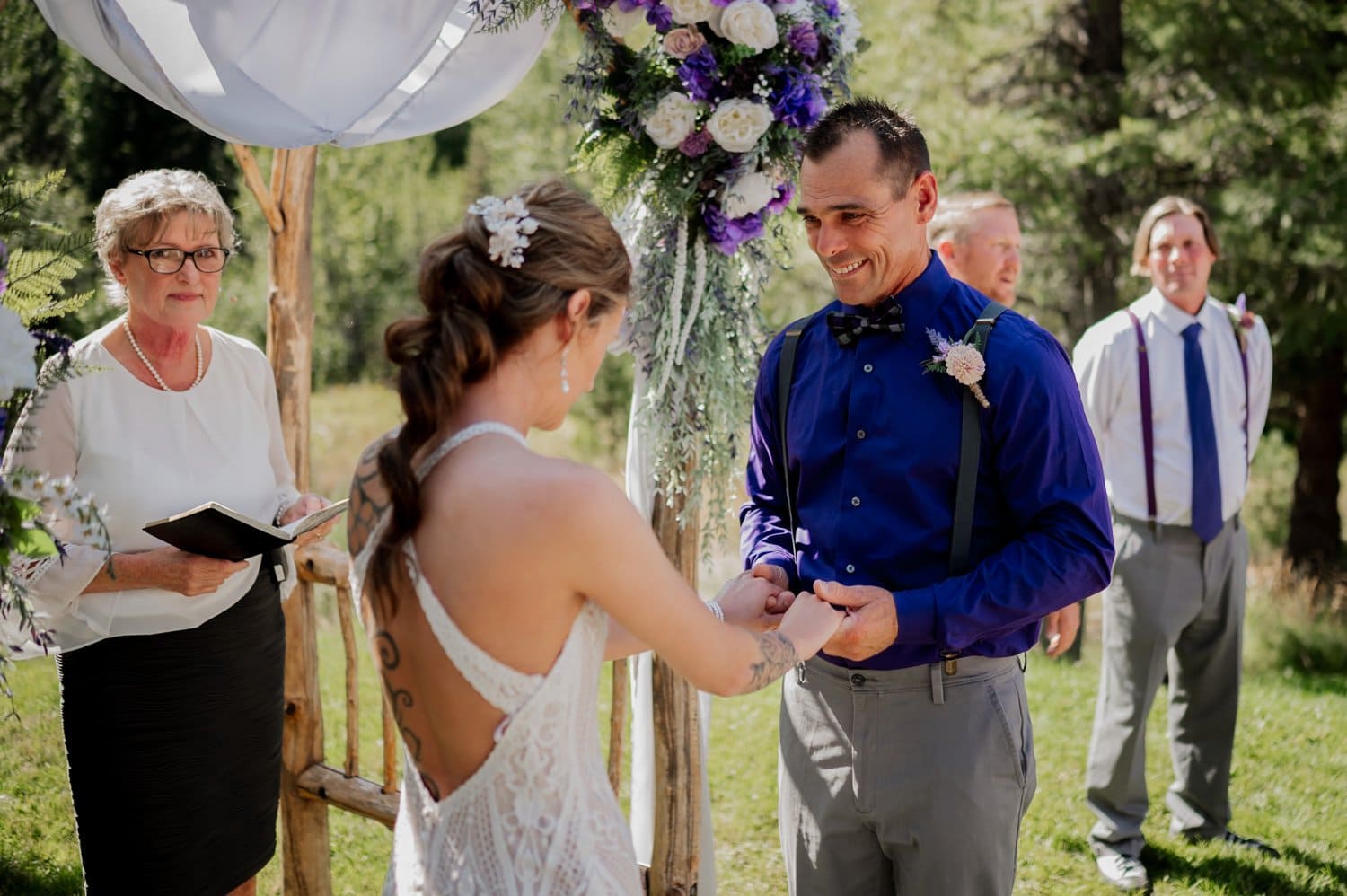 Summer Wedding At Coopers Spur Mountain Resort