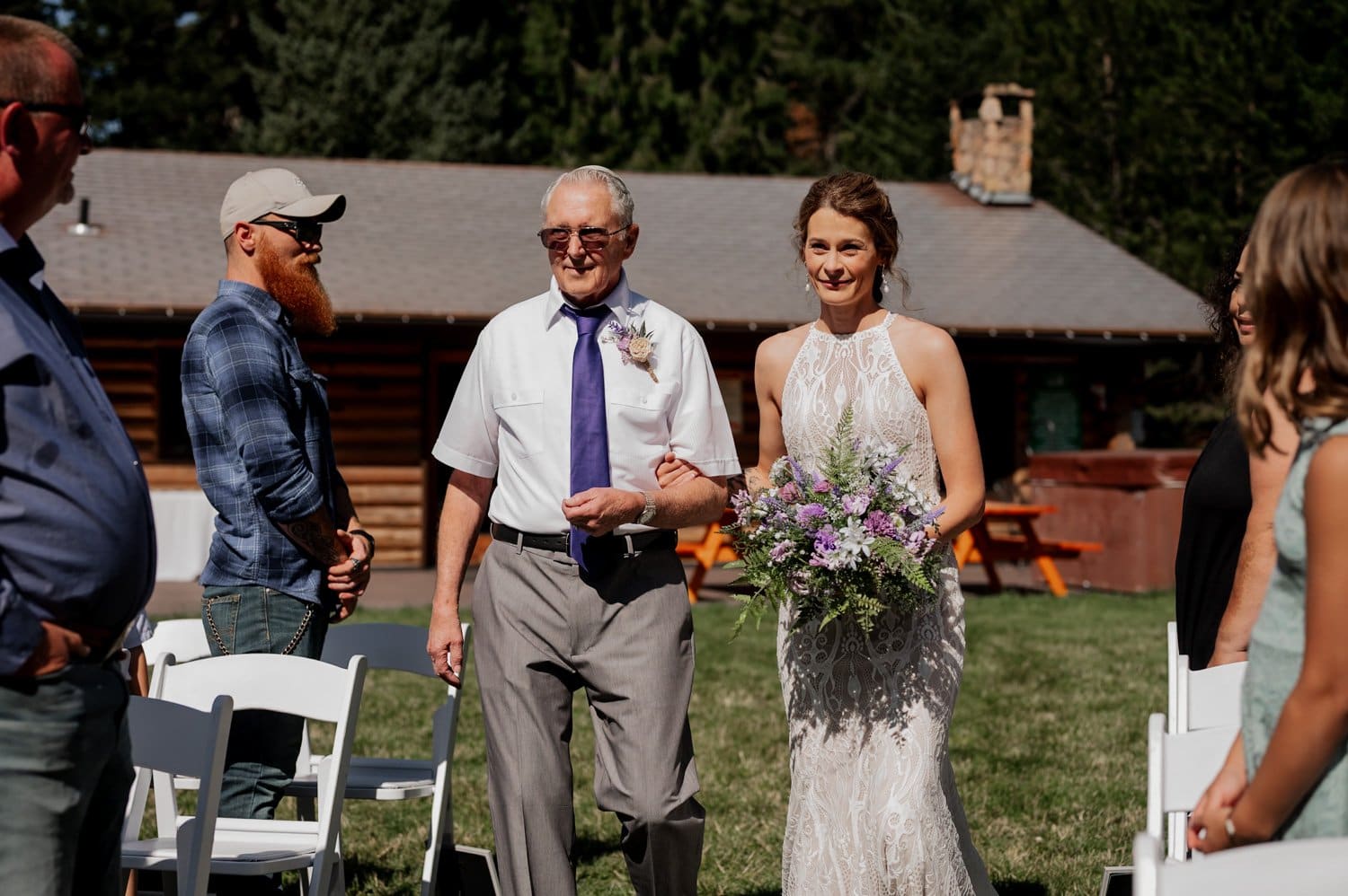 Summer Wedding At Coopers Spur Mountain Resort