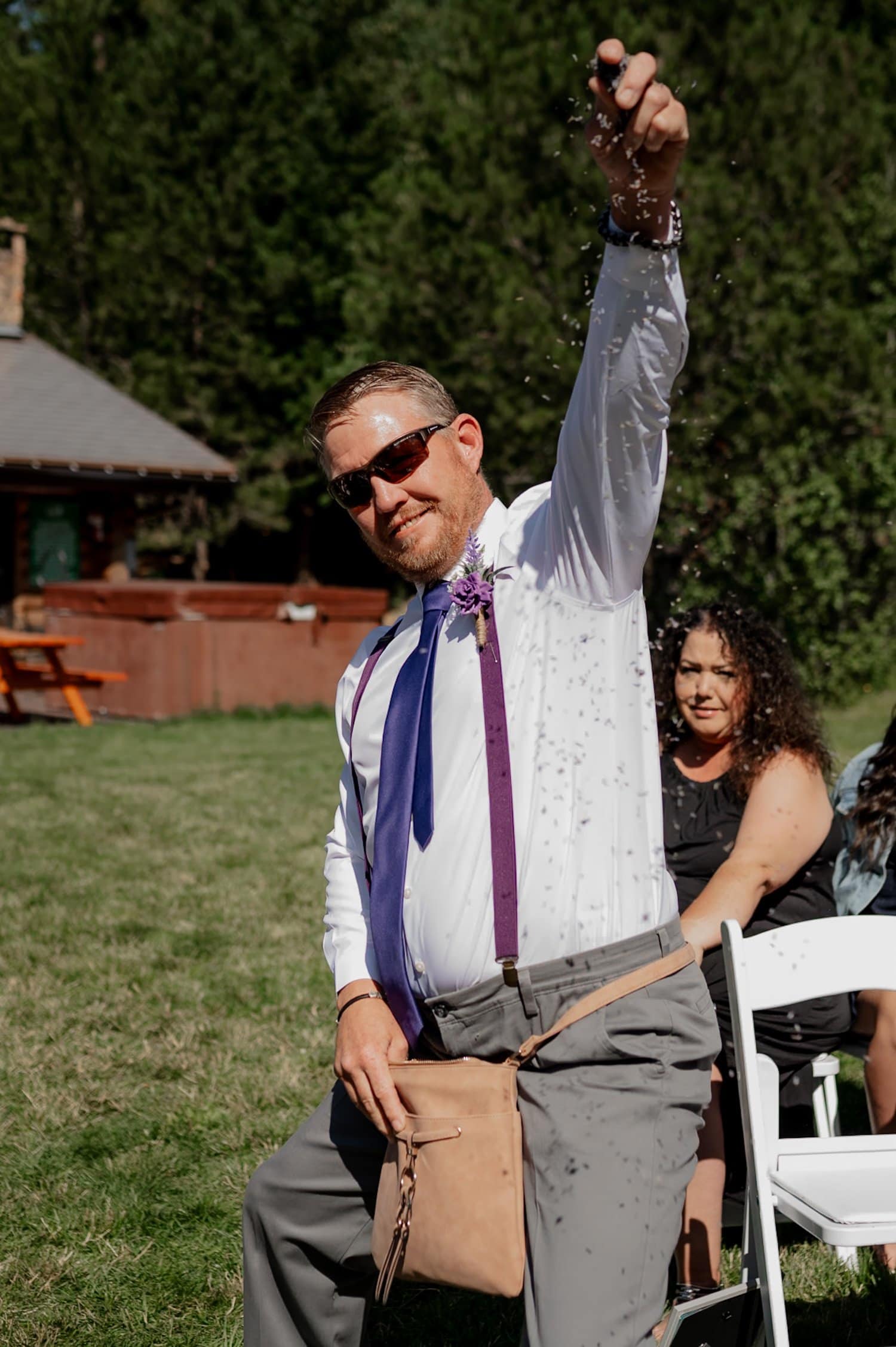 Summer Wedding At Coopers Spur Mountain Resort