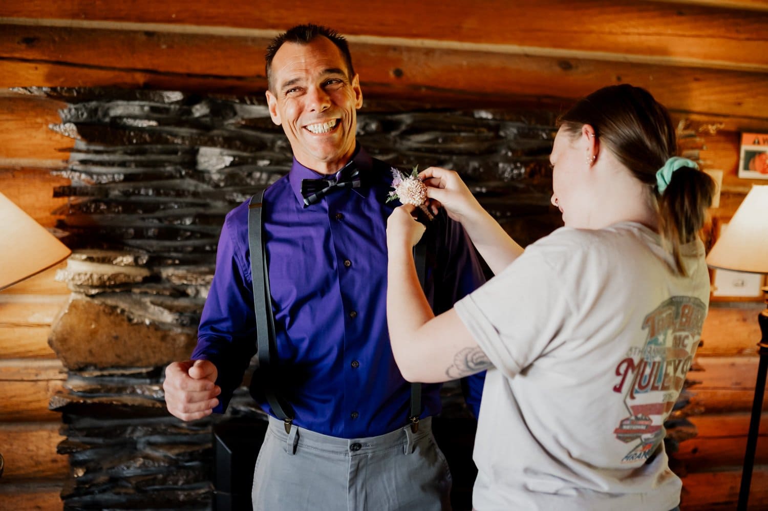 Summer Wedding At Coopers Spur Mountain Resort