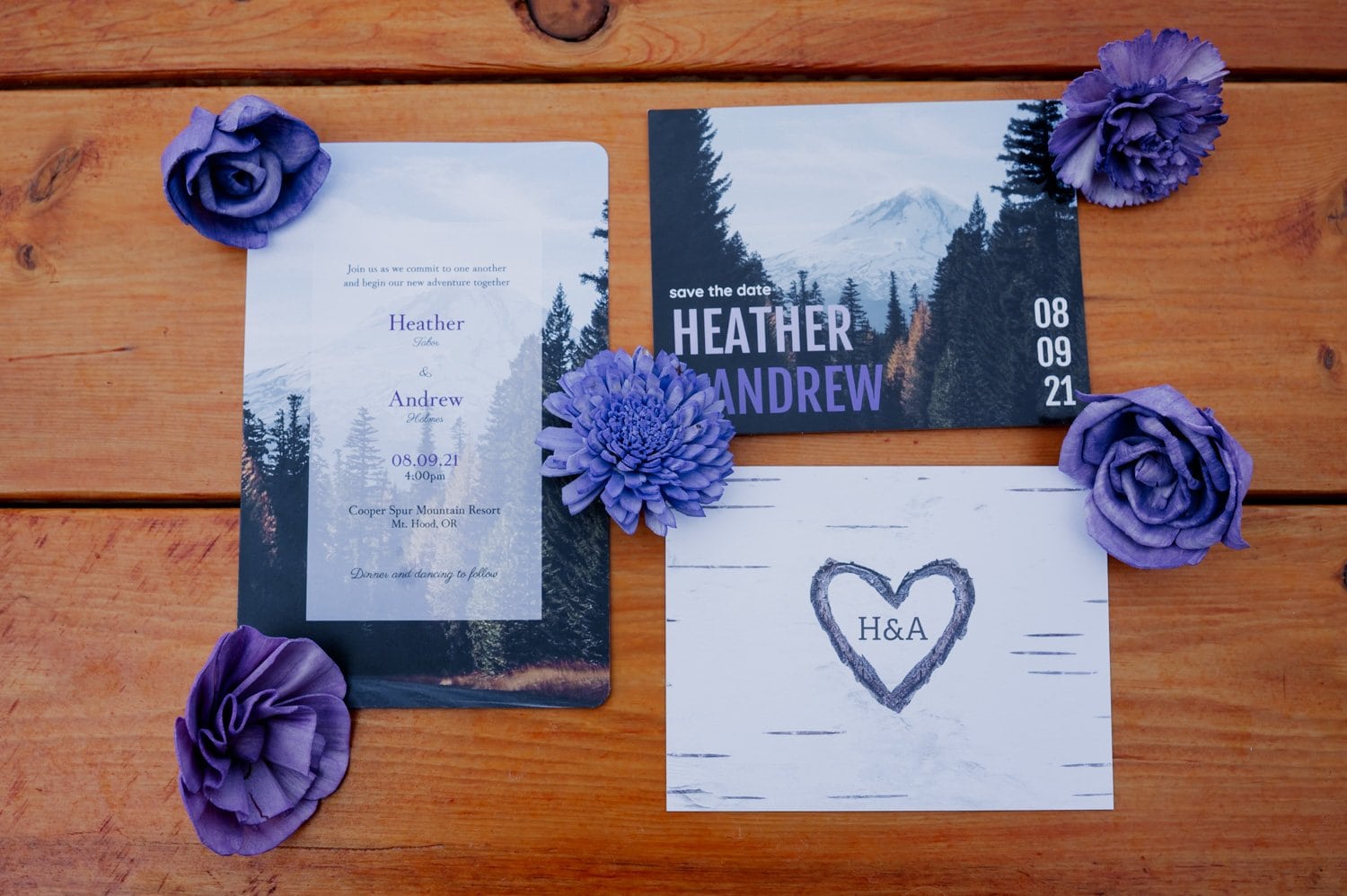 Summer Wedding At Coopers Spur Mountain Resort