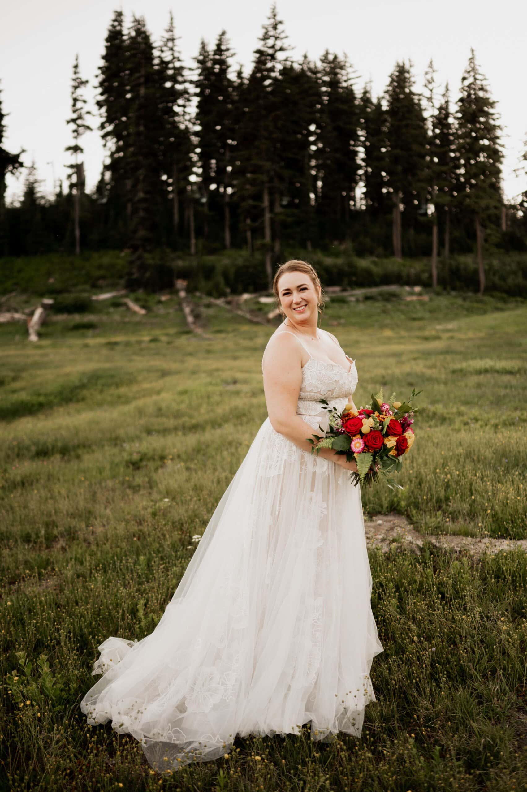 Summer Wedding At Mt Hood Meadows