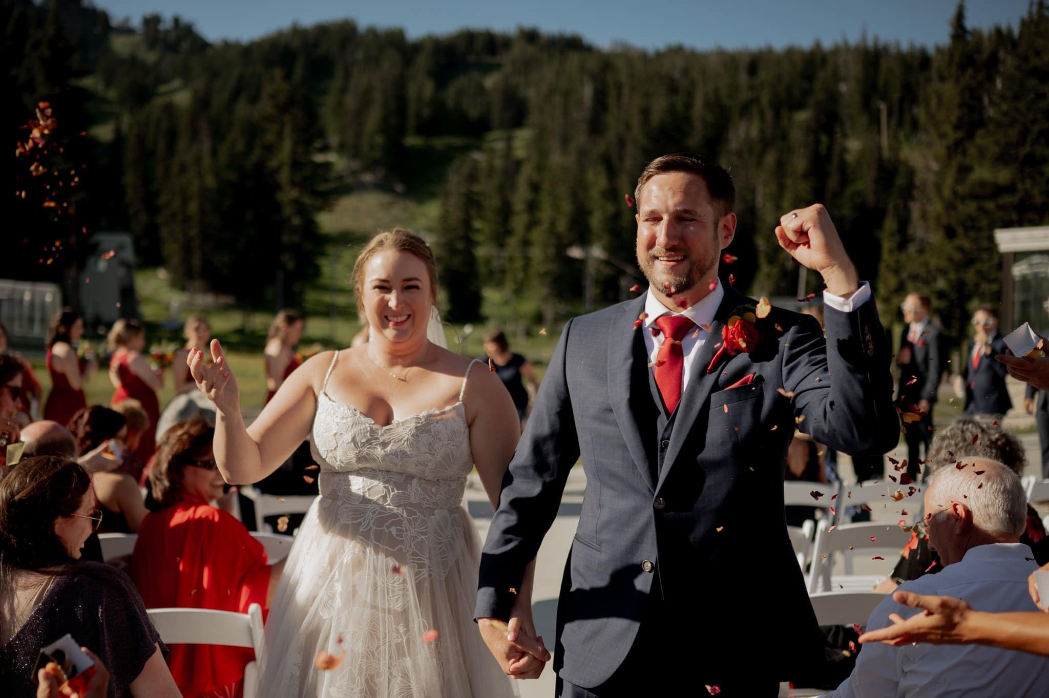 Summer Wedding At Mt Hood Meadows