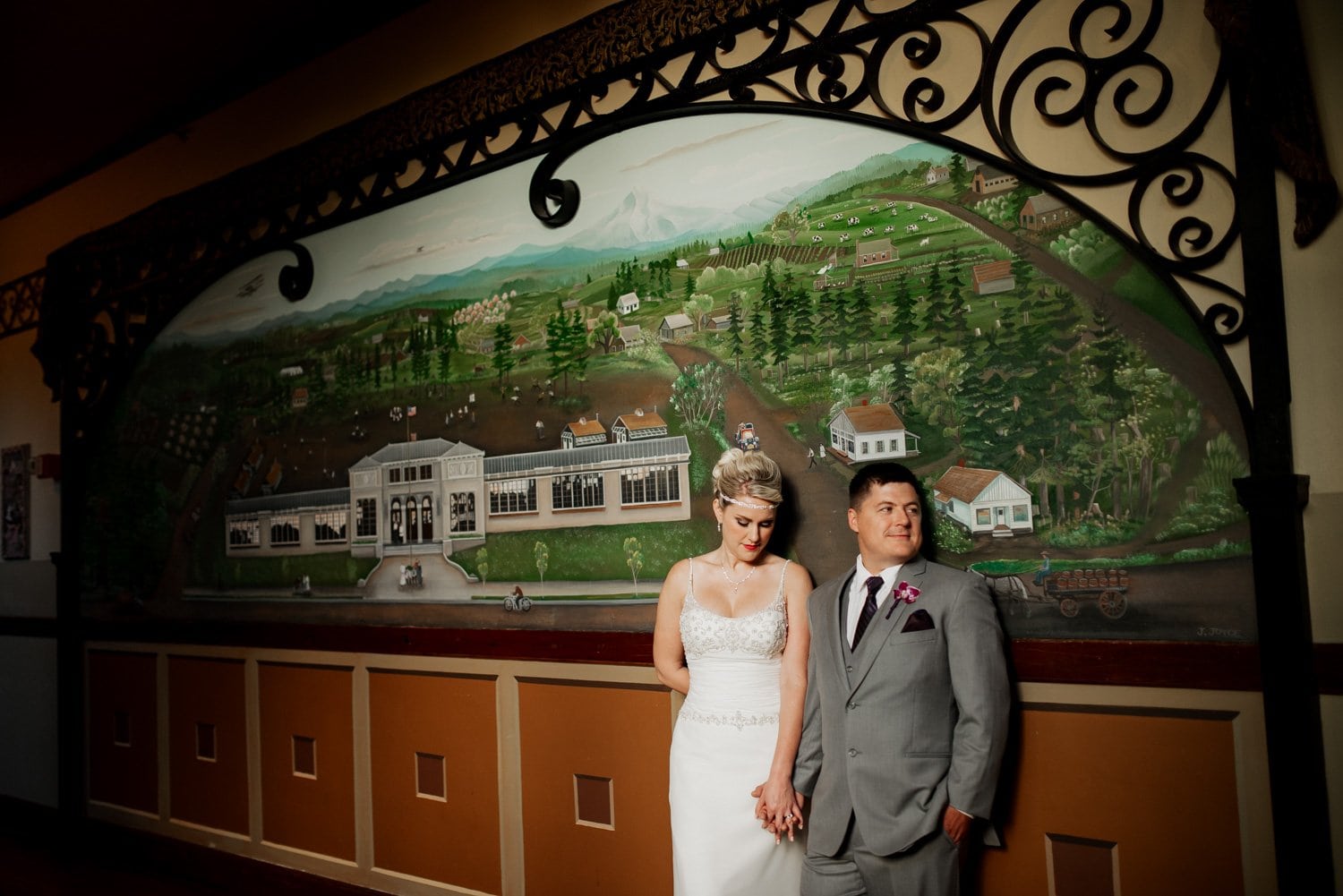 Beautiful Wedding Photography At McMenamins Kennedy School