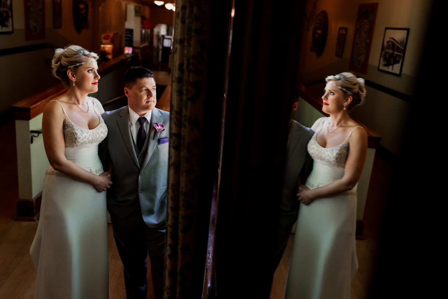 Beautiful Wedding Photography At McMenamins Kennedy School