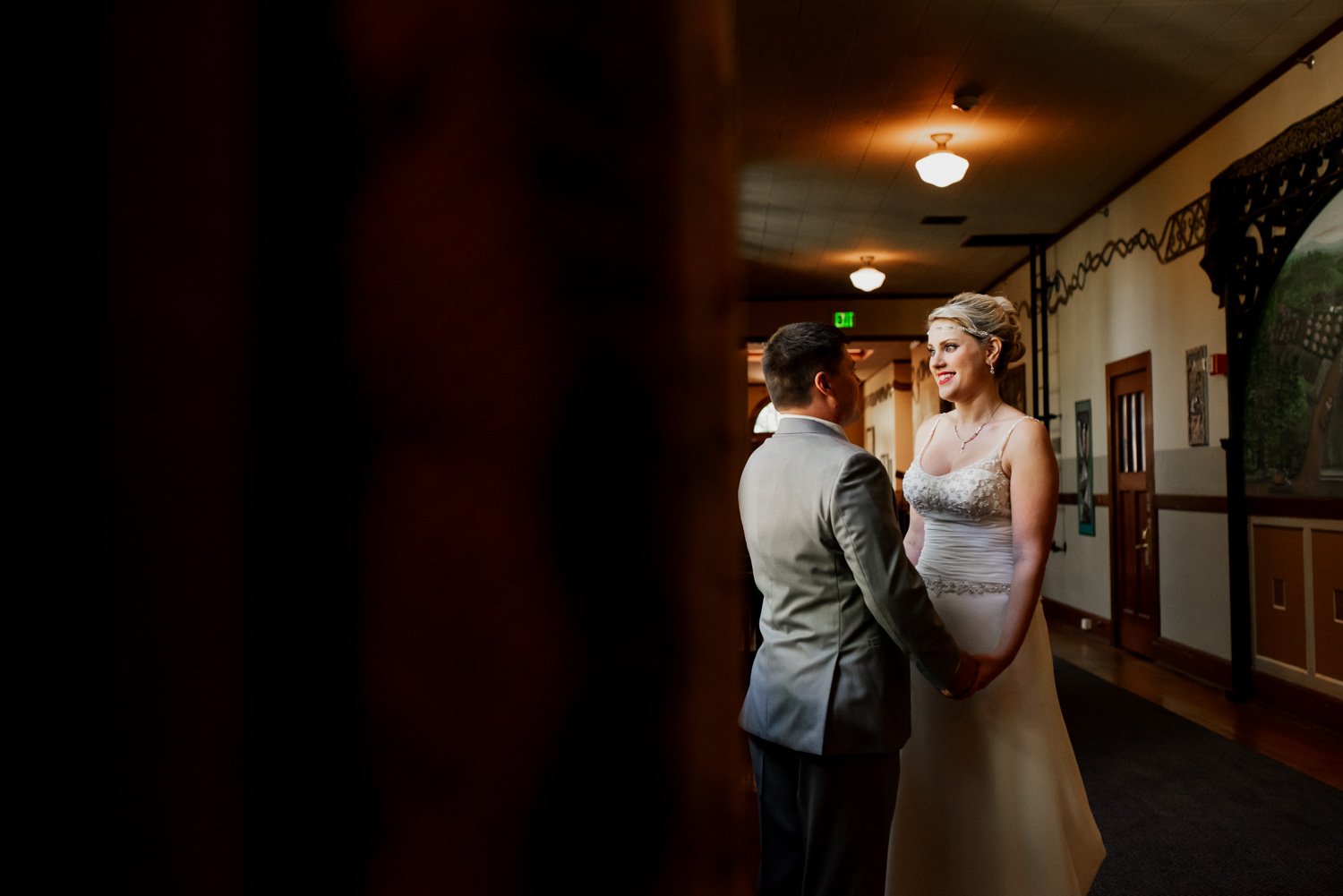 Beautiful Wedding Photography At McMenamins Kennedy School