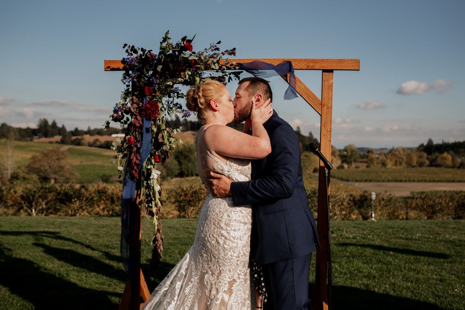 Beautiful Zenith Vineyard Wedding