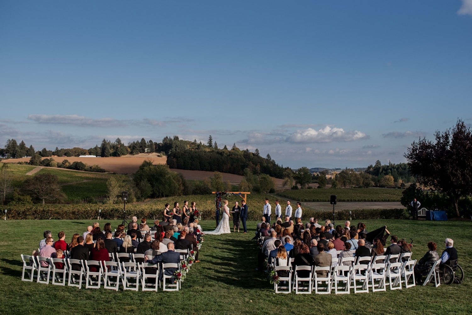 Beautiful Zenith Vineyard Wedding