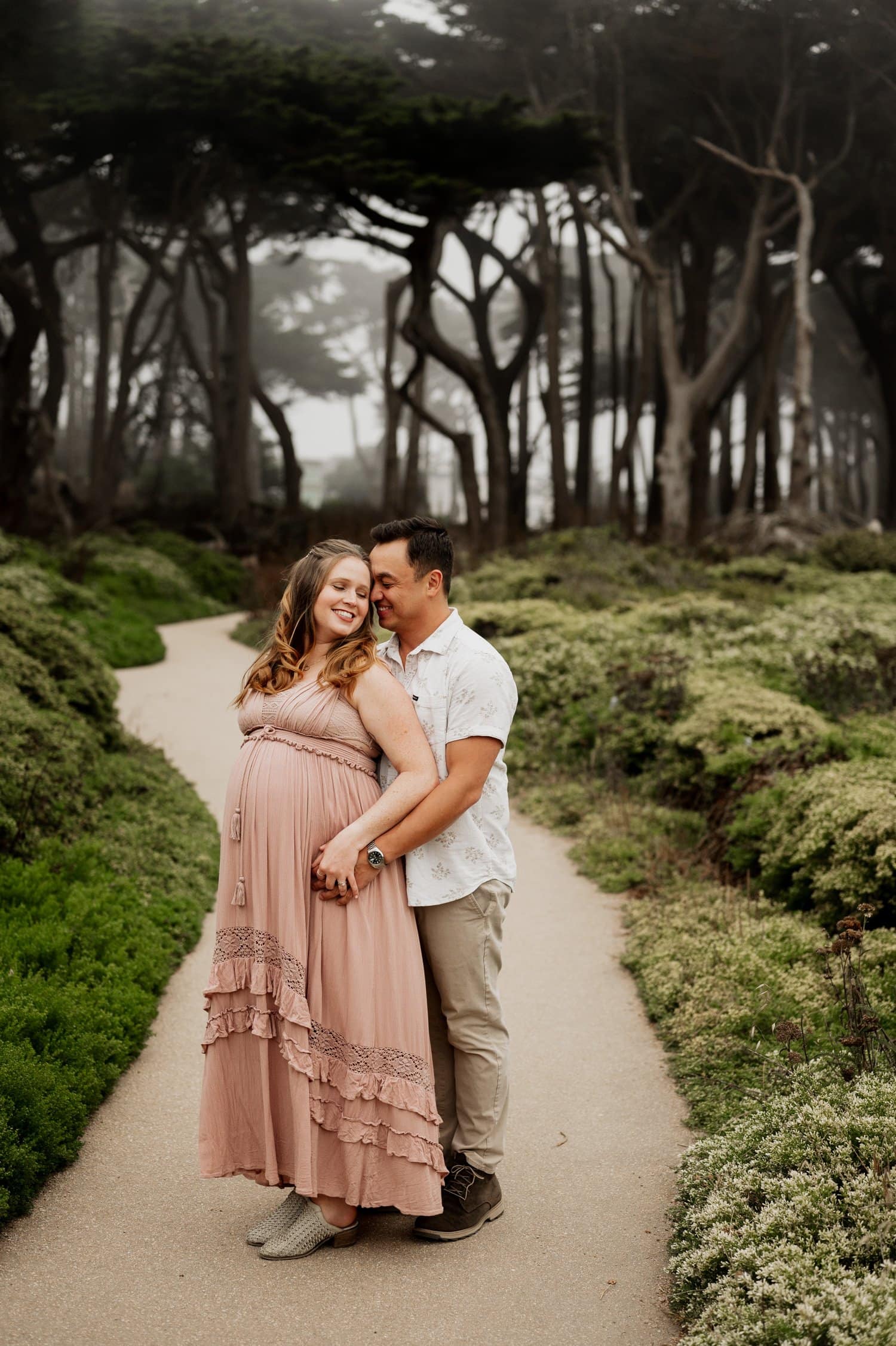 Sutro Bath San Francisco Maternity Session Photography