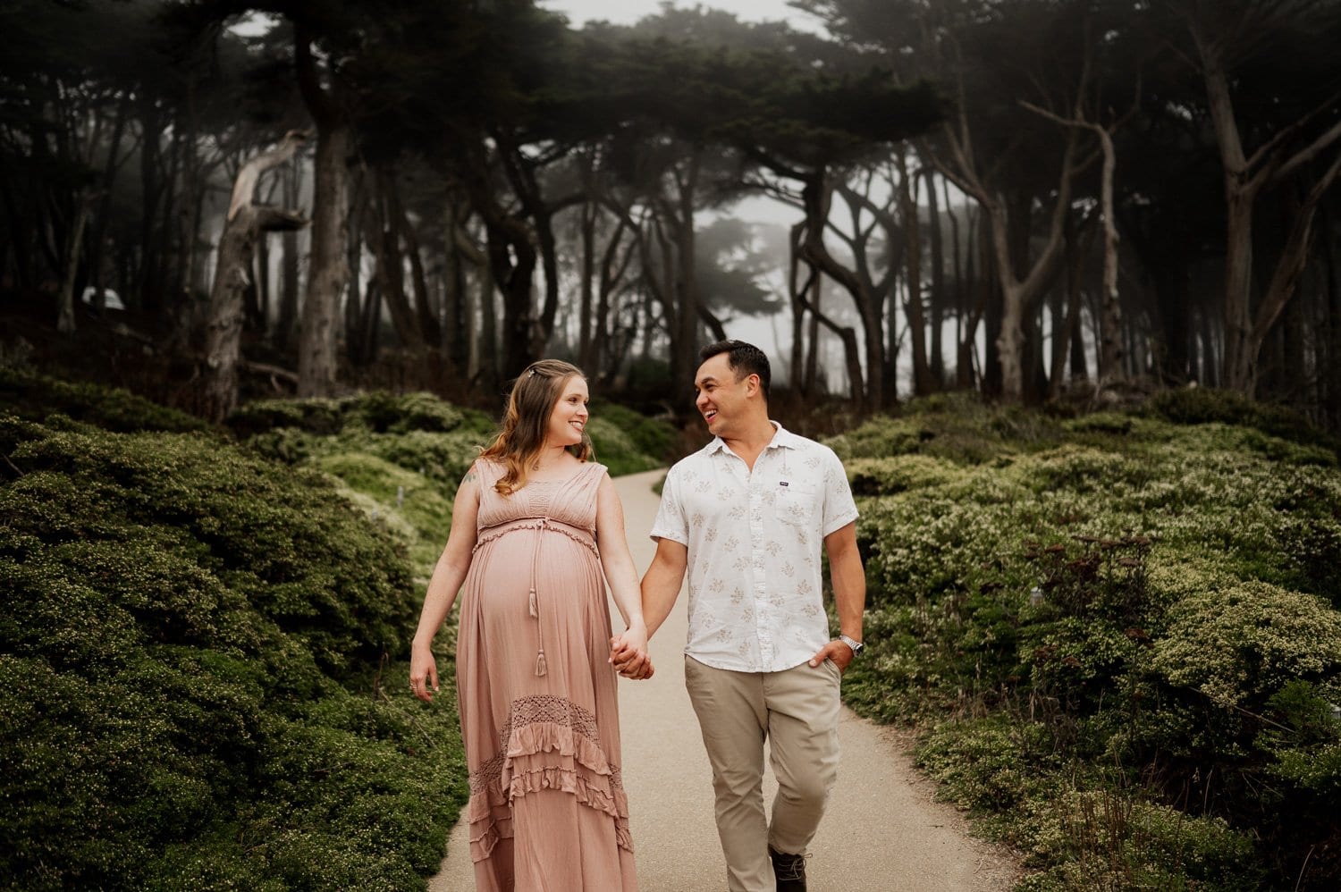 Sutro Bath San Francisco Maternity Session Photography