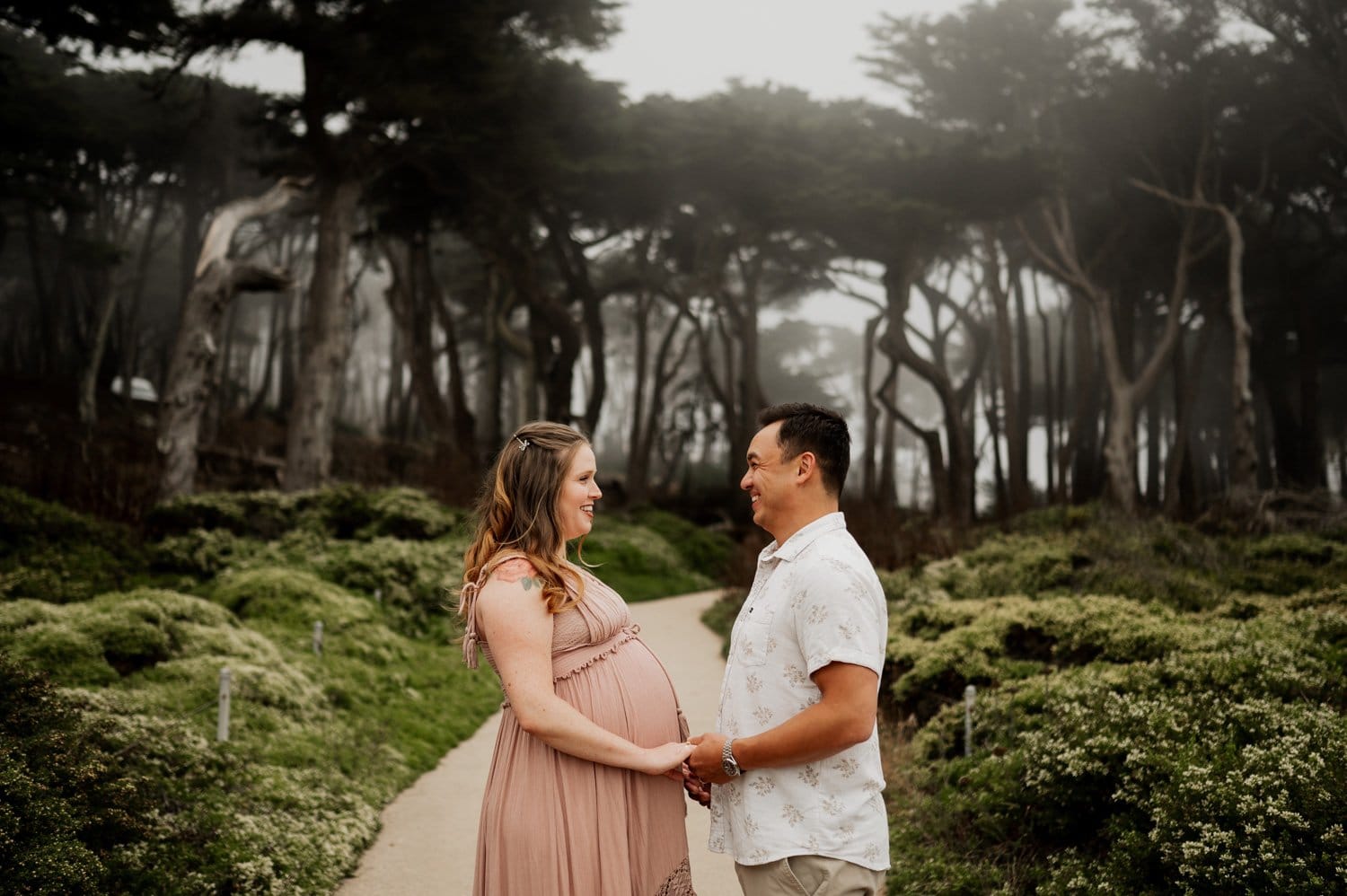Sutro Bath San Francisco Maternity Session Photography