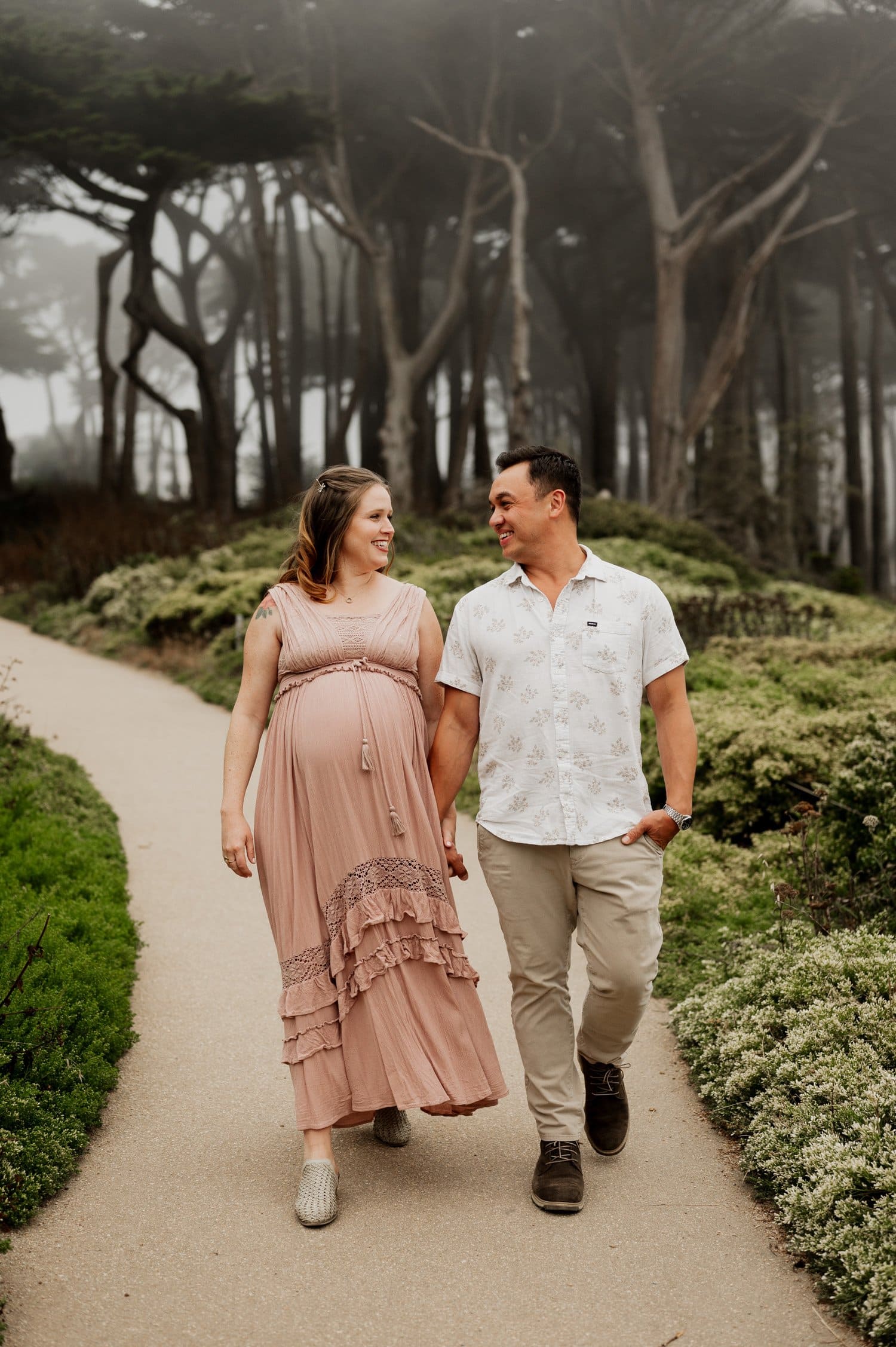 Sutro Bath San Francisco Maternity Session Photography