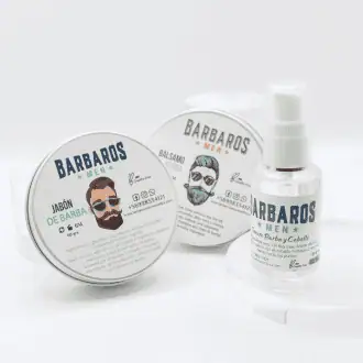 Kit Bárbaros Men Barba