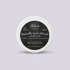 Mascarilla arcilla caolín con carbón activado