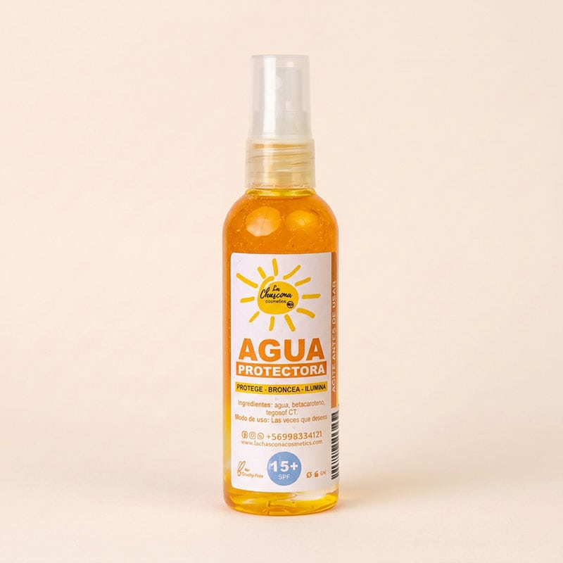 Agua Protectora "Broncea - Protege - Ilumina"
