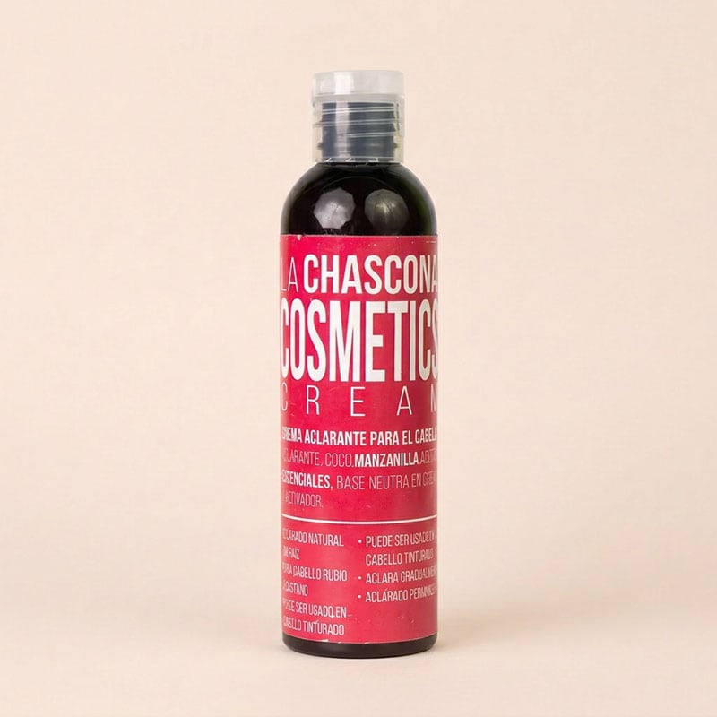 Crema aclarante de cabello