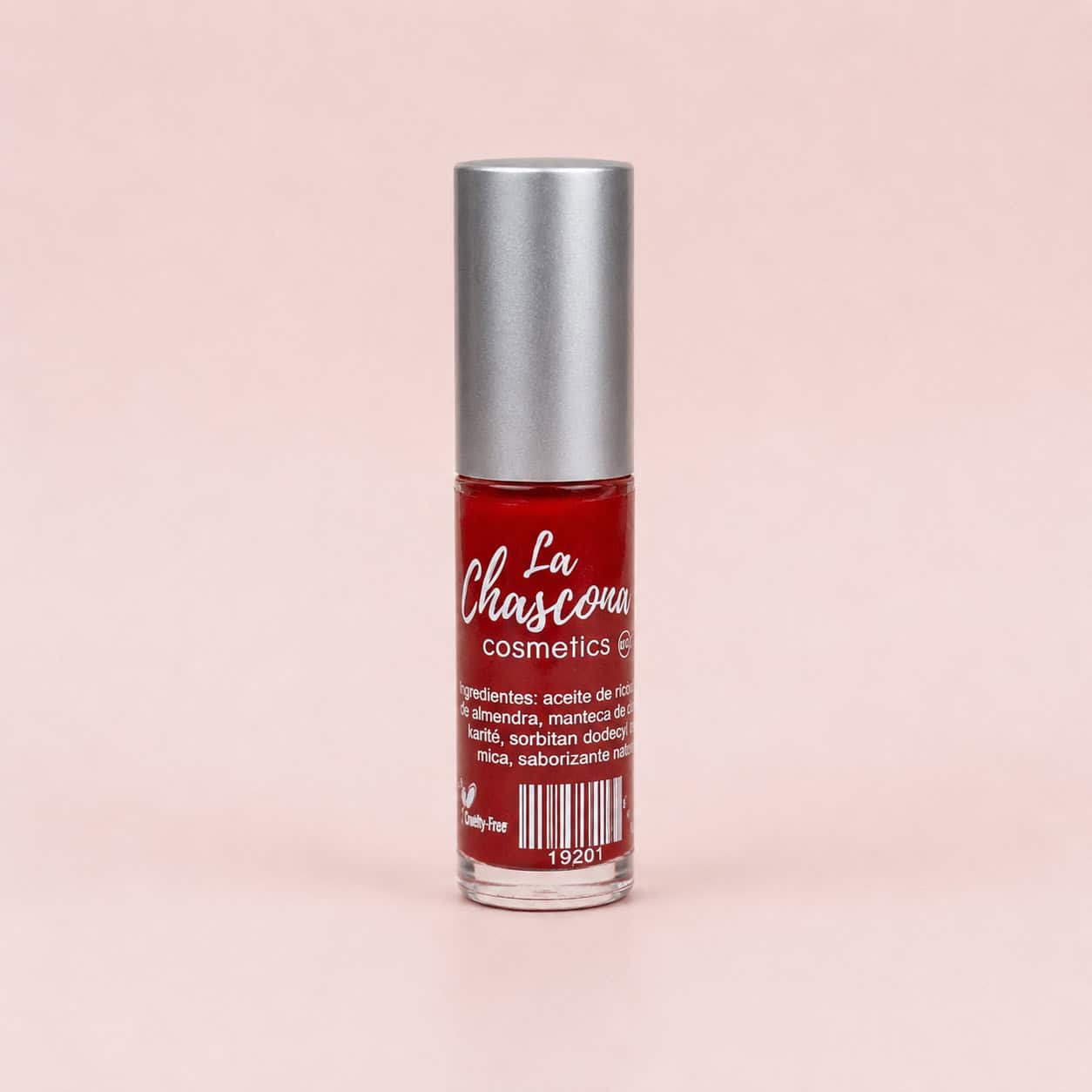 Lip Gloss Labial Rojo