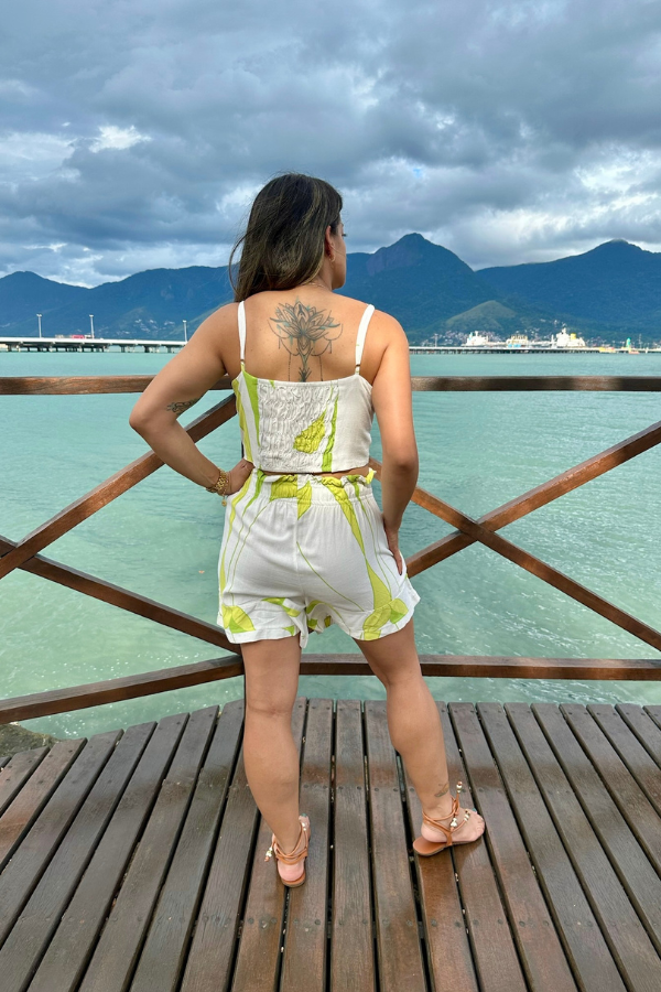 Conjunto Floral Camila