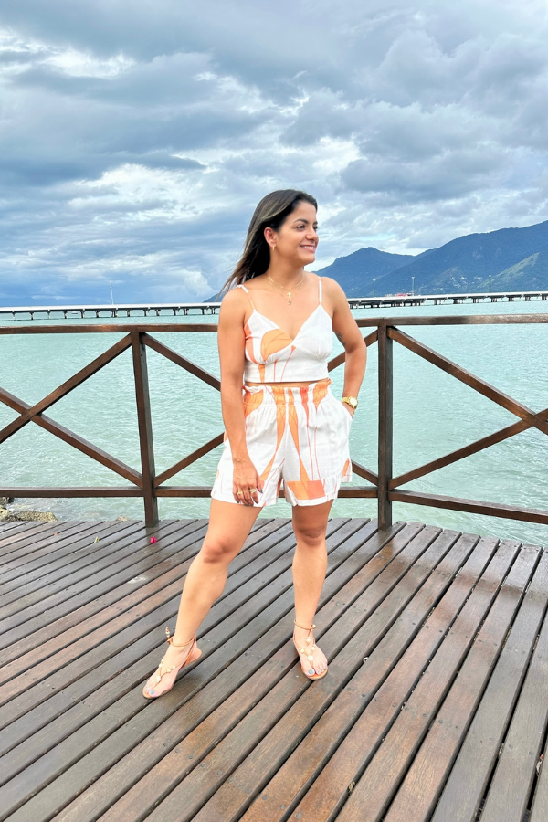 Conjunto Floral Camila