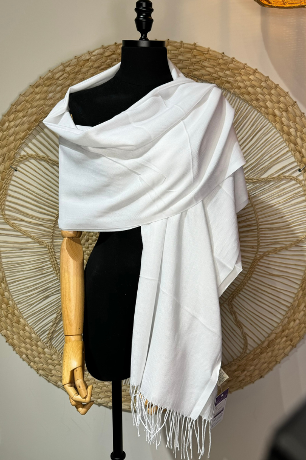 Echarpe Poli Branco