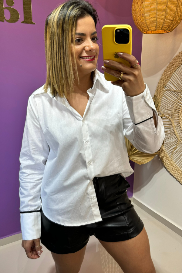 CAMISA BRANCA SLIM AMANDA