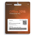 Licendeals digital license card for Office 2016 Professional Plus BIND, BIND License, 1 PC. Delivered by email; no physical product is shipped.
