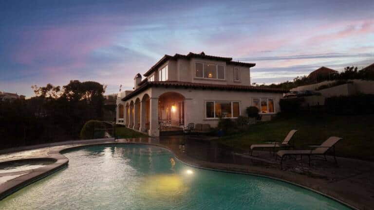 Our mental health treatment center California with a pool