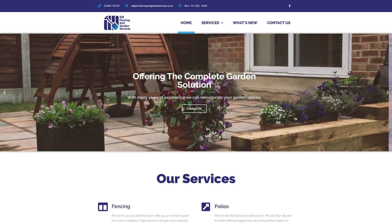 Garden fencing installation by Liteform for secure outdoor spaces.