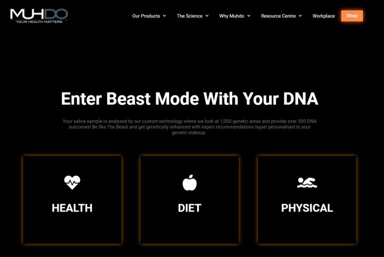Liteform DNA analysis technology for health, diet, and physical performance.