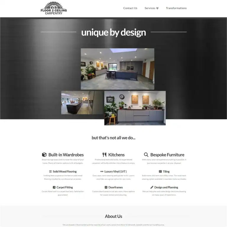 Modern interior design with custom cabinetry and bespoke furniture by Liteform.