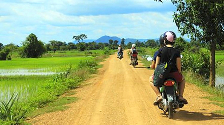 Road exploring the countryside