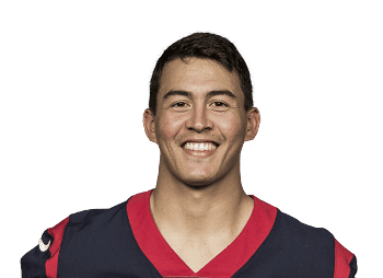 Young male football player smiling in team jersey for Lou Groza Award.