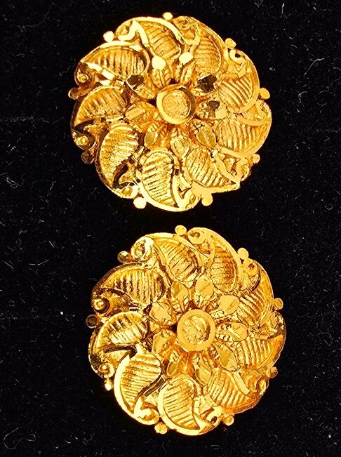 Ornate Filigree Studs (E-012-013)