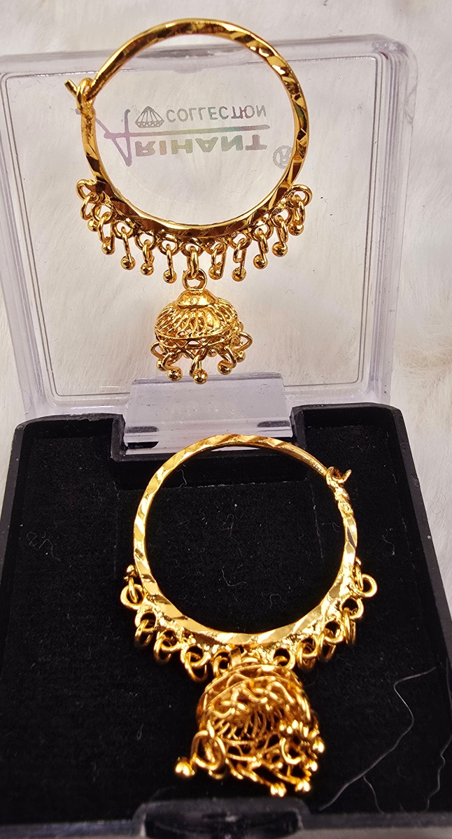 Jhumka Hoop Earrings (E-019)