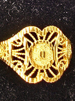 Elegant Gold-Design Statement Ring Collection (R-101-110)
