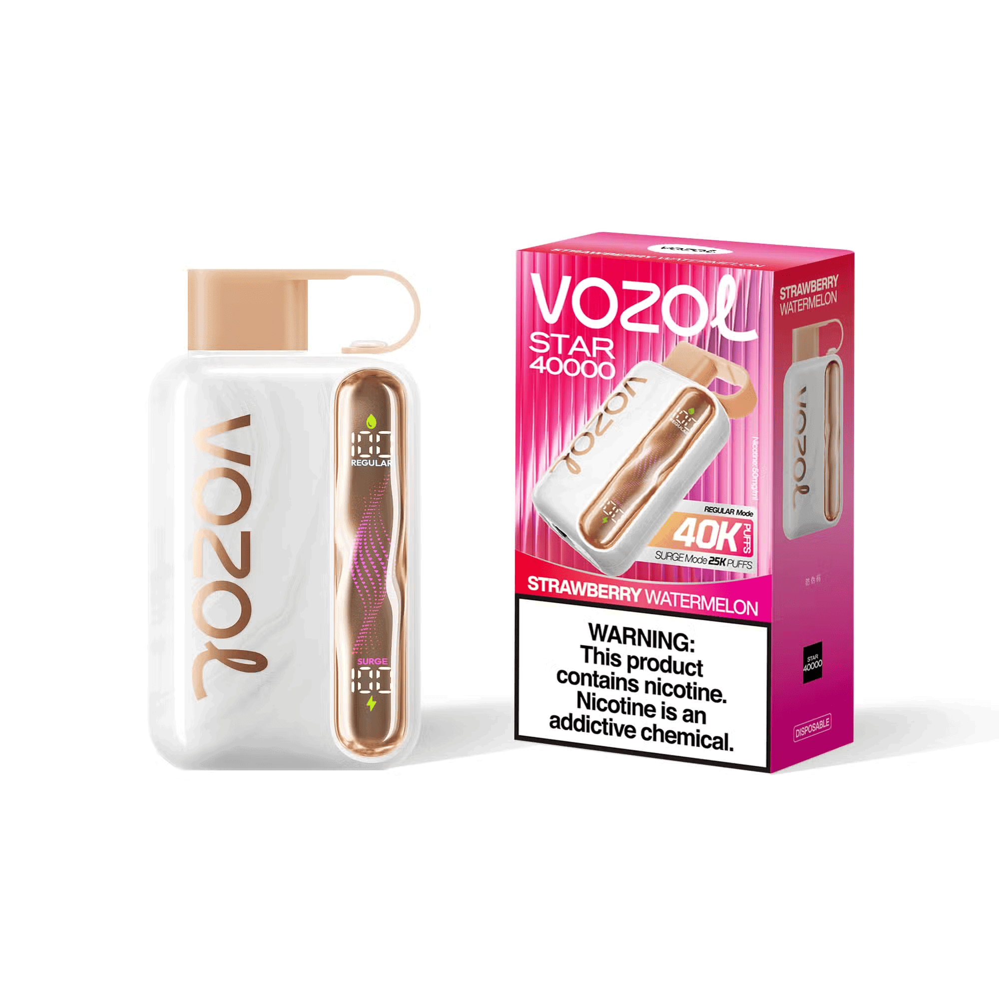 Vozol Star 40000 Strawberry Watermelon