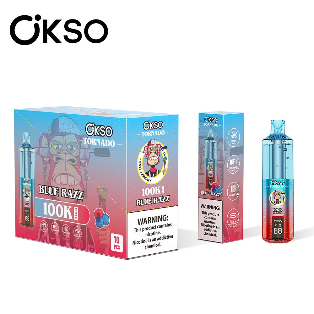 OKSO Tornado 100K Blue Razz