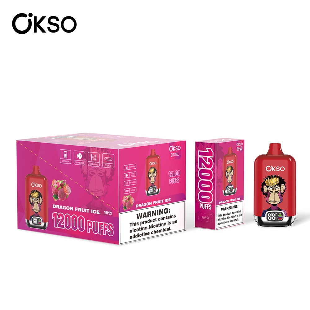OKSO Digital 12000 Dragon Fruit Ice