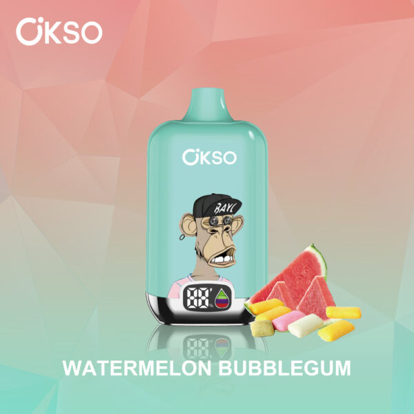 OKSO Digital 12000 Watermelon Bubblegum
