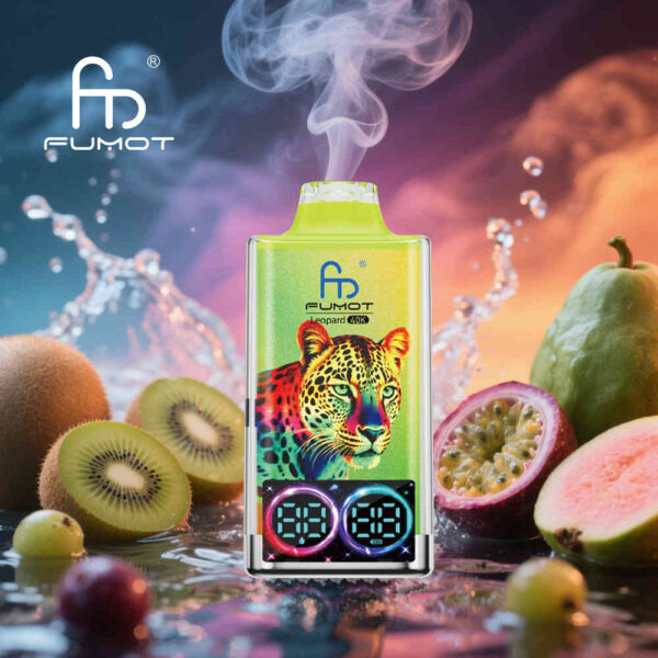 Fumot Leopard 40000 Kiwi Passion Fruit Guava